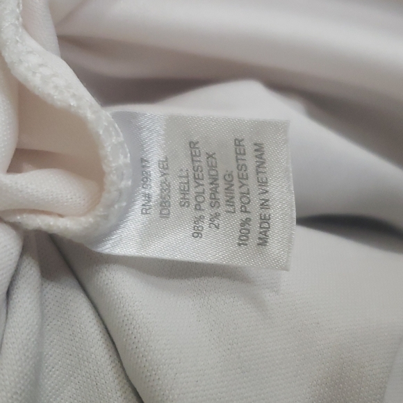 Charming Charlie L deep multicolor stripes vneck shirt dress elastic waist - Picture 5 of 6